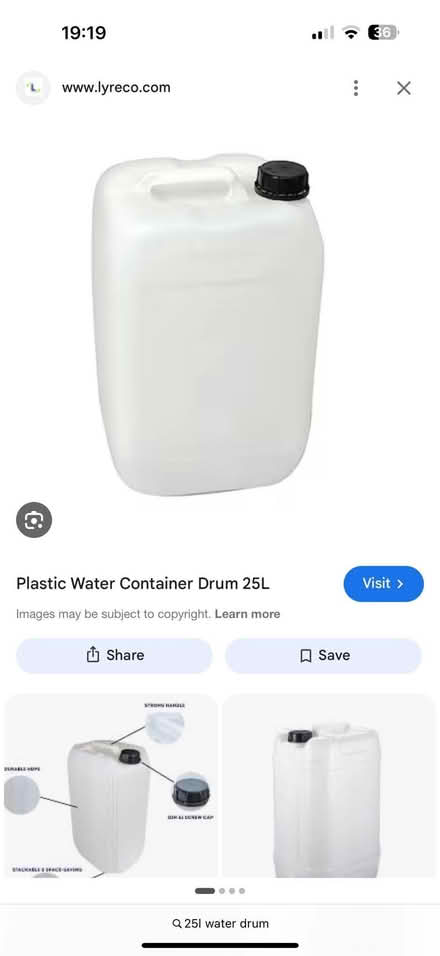 Photo of 25l drum (Walker ne62je) #1