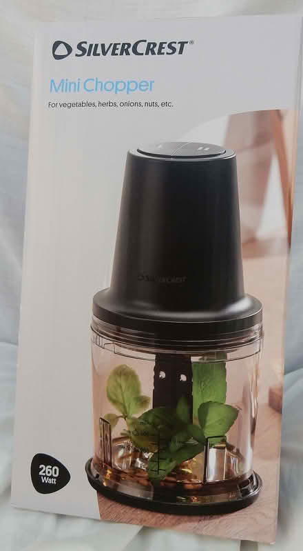 Photo of free SilverCrest Mini Chopper - as new (Bozeat NN29) #1