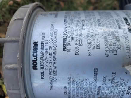Photo of free Above ground pool liners and pumps (Dixie and Clark Bramalea) #4