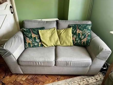 Photo of free Grey sofa bed (Letchworth SG6) #1