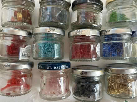 Photo of free Little pots of beads and sequins (KT23 Great Bookham) #2