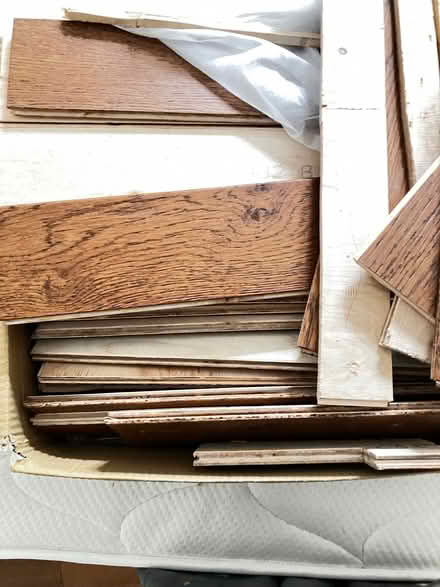 Photo of free Half box of engineered oak flooring (Presteigne LD8) #1