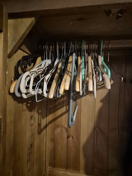 Photo of free Hangers (wood/felt/plastic/metal) (N15, near Downhills Park) #1