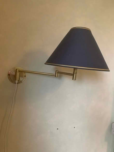 Photo of free Wall light with adjustable arm (Dawes Green RH2) #1