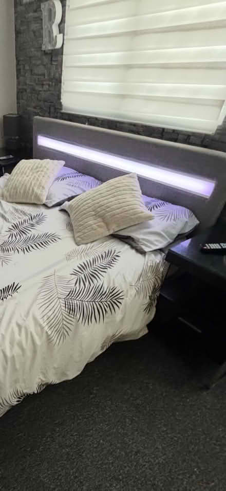 Photo of free Double bed with LED lighting (Aylesbury HP21) #1