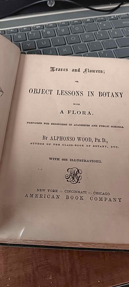 Photo of free woods object lessons in botany 1891 (melrose) #2