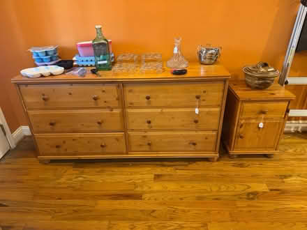 Photo of free Dresser and side table (Parkview) #1