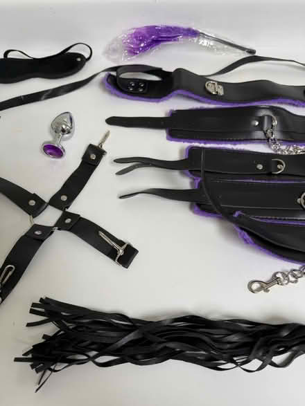 Photo of free Leather straps w buckles, etc (Valencia Avenue, Sunnyvale) #4