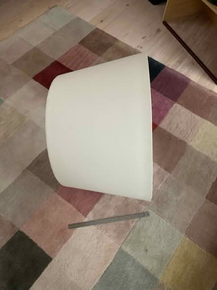 Photo of free Large standard lamp shade (Gosforth) #3