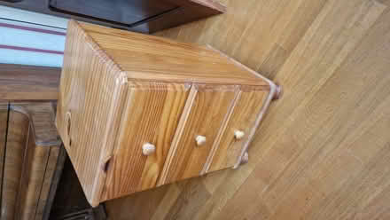Photo of free Small pine chest of drawers (Bexleyheath DA6) #2