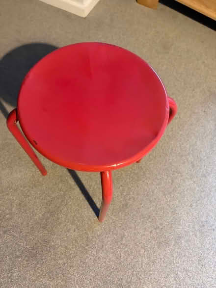 Photo of free Small iron stool (Bloxham OX15) #1