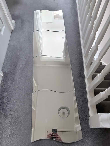 Photo of free 4ft wall mirror in 4 parts (SS14 Fryerns Basildon) #1