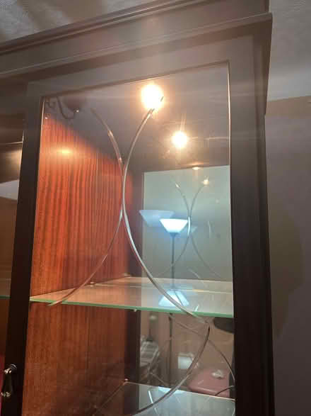 Photo of free Large lighted display cabinet (Aughton Park L39) #2