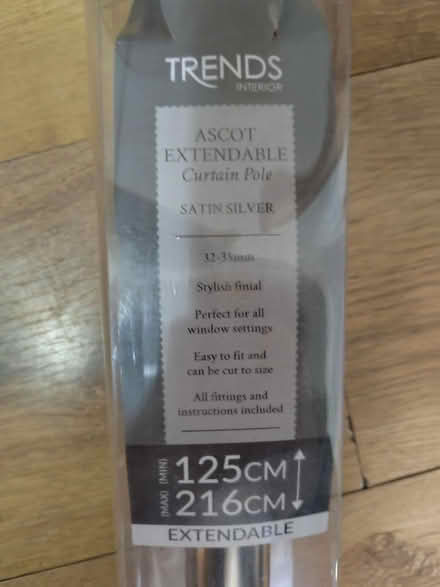 Photo of free Metal curtain pole (Llanfyllin SY22) #3