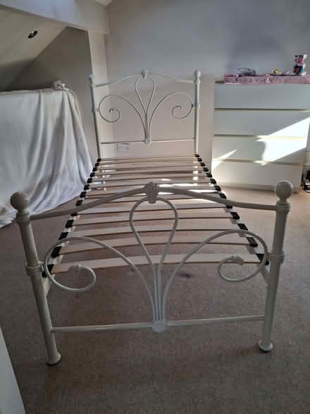 Photo of free Single Metal Bed Frame (Cheadle Hulme SK8) #1