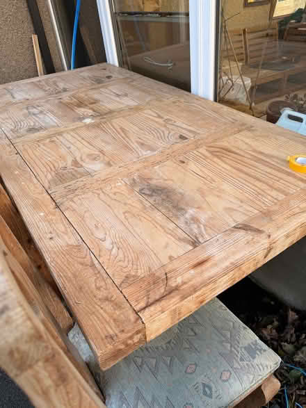 Photo of free Mexican pine table and chairs (Ballynahinch) #2