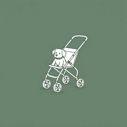 Photo of Foldable pushchair for a dog (Allestree DE22) #1