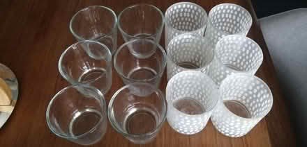 Photo of free 12 candle glasses for craft DIY (Isle of Dogs E14) #1