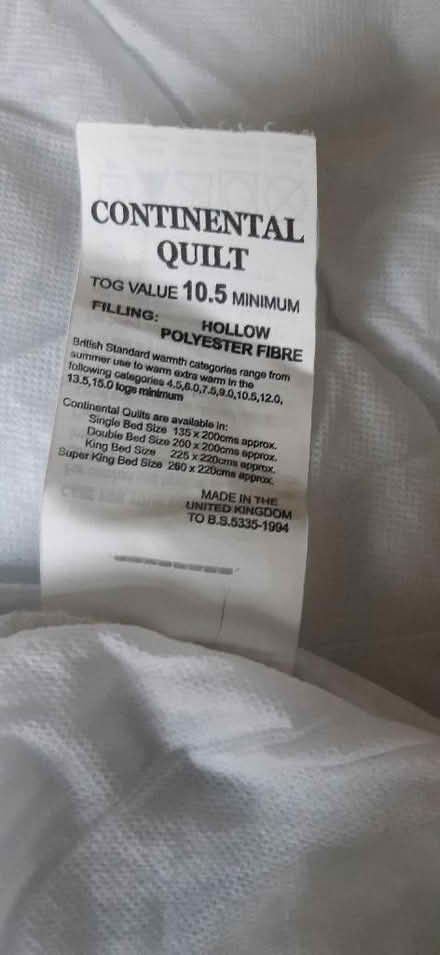 Photo of free Quilt, super king size (St Anne's on the Sea FY8) #2
