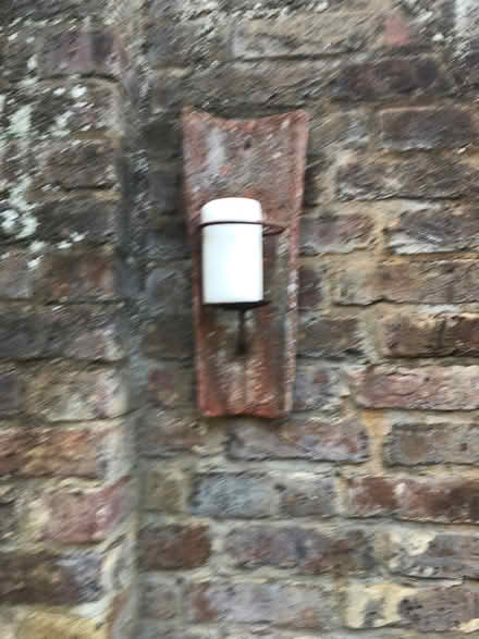 Photo of free Terracotta garden wall candle holder (Richmond TW9) #1
