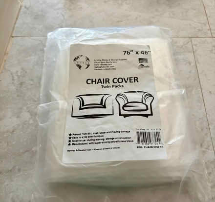 Photo of free Heavy-Duty Chair Covers (2) (Abingdon) #1