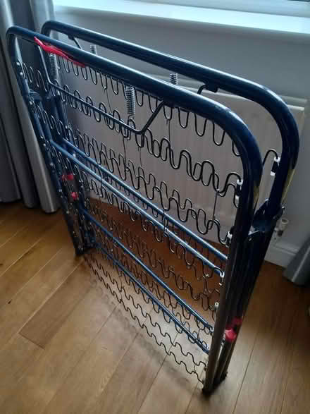 Photo of free Folding metal bedframe (Witton Gilbert DH7) #1