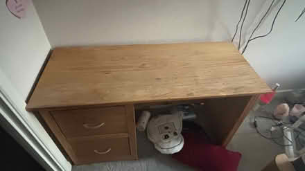 Photo of free Solid pine desk (Lindfield RH16) #1