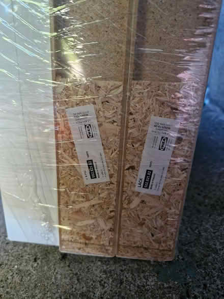 Photo of free Ikea LACK white shelves (Stillorgan) #2
