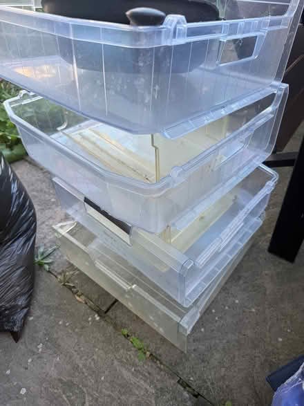 Photo of free clear plastic storage draw (Nw110lr) #1