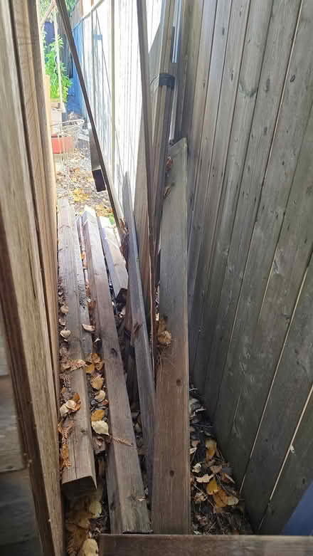 Photo of free Used fence panels and posts (Baseline & Greenbank) #2