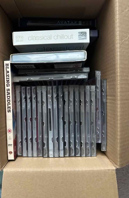 Photo of free Box of cds and dvds (Dearham CA15) #1