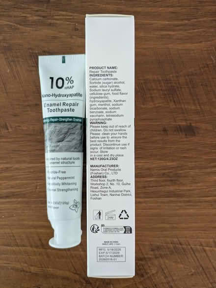 Photo of free Toothpaste (Merivale and Baseline) #1