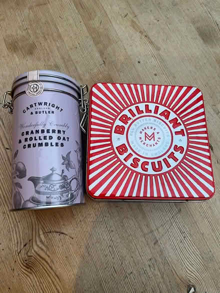 Photo of free biscuit tins (Old Town TN34) #1