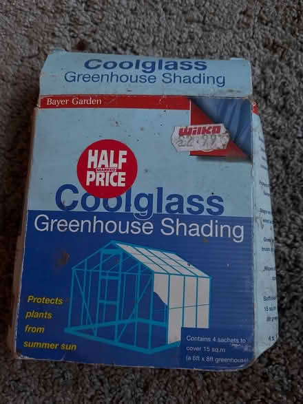 Photo of free Greenhouse shading (Coventry. CV3 CV3) #1