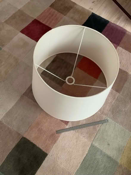 Photo of free Large standard lamp shade (Gosforth) #2