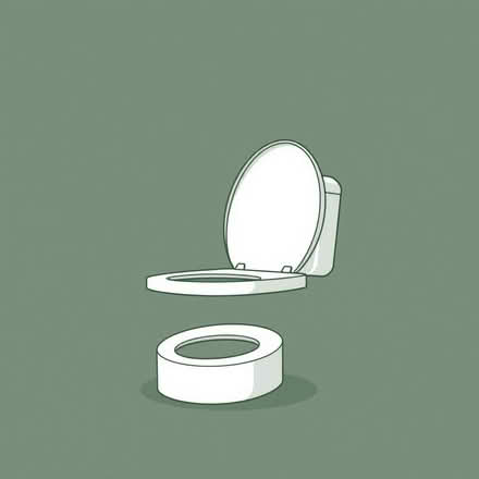 Photo of free Raised closed toilet seat almost unused (Chelsea Harbour SW10) #1