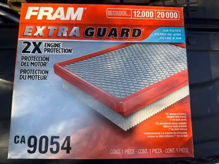 Photo of free FRAM CA9054 air filter (Near McFarland) #1