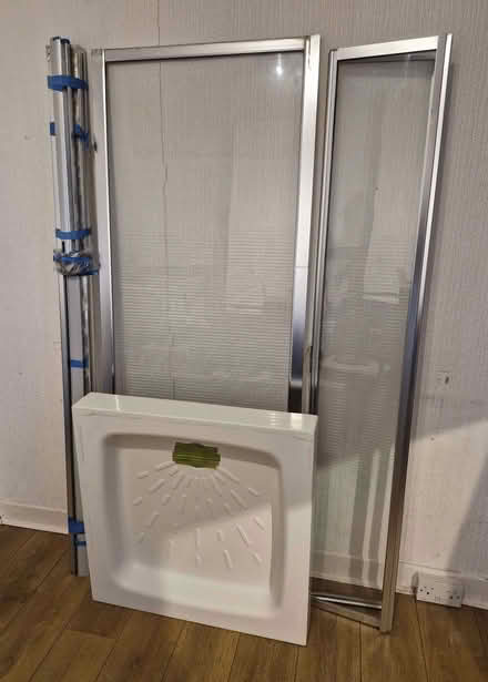 Photo of free Shower Glass + Tray (Morecambe LA4) #1