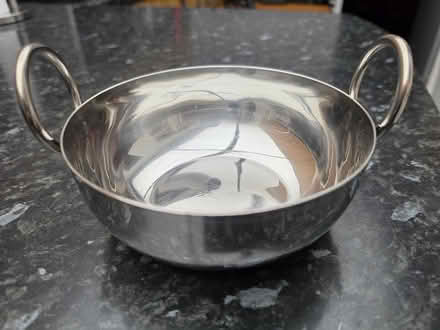 Photo of free 6 matching stainless dishes (Gosport PO12) #2