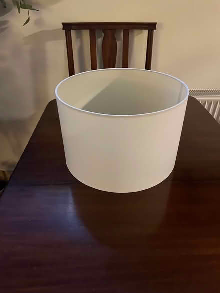 Photo of free White Drum Lamp Shade (Sunbury TW16) #1
