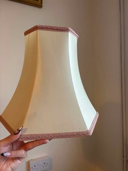 Photo of free Lamp and Shade (Boughton Street ME13) #3