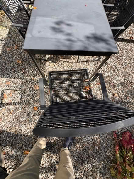 Photo of free IKEA Table and Chairs (344 Nassau St, Princeton) #4
