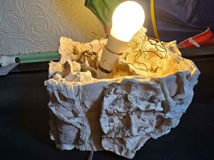 Photo of free Homemade table lamp (Heysham LA3) #3