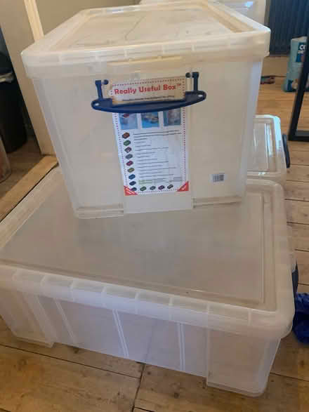 Photo of free Storage boxes (Ospringe ME13) #2