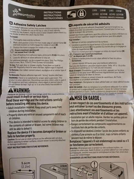 Photo of free Adhesive Safety Laches (Glenview near Northbrook) #2