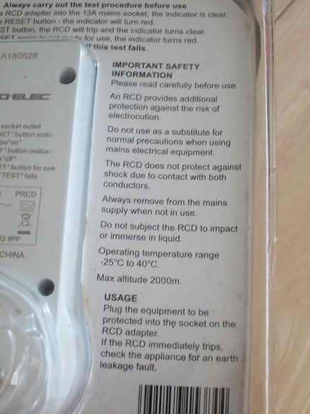 Photo of free Circuit breaker (Southdown BA2) #4