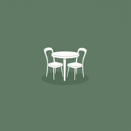 Photo of Small dining/kitchen table with 2 chairs (Loughborough LE11) #1
