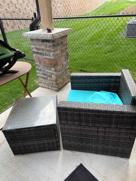 Photo of free Patio furniture & small Weber gr (Elkhorn just south of Maple) #1