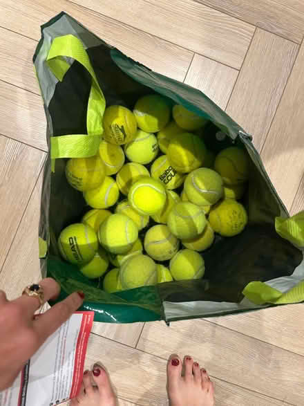 Photo of free Bag tennis and padel balls (West Ealing) #2