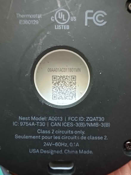 Photo of free Google Nest Smart Thermostat (Newton Center) #2